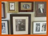 family photos wall grouping